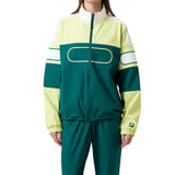 Unisex Center Court Ace Podium Tennis Jacket Rainforest and Shadow Lime-Apparel-Fila-TU511111-375-Tennis Express