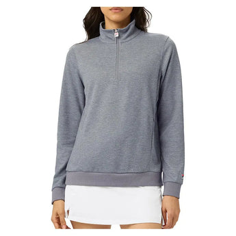 Women's Long Sleeve Tennis 1/4 Zip-Apparel-Fila-TW431120-S25-050-3-Tennis Express