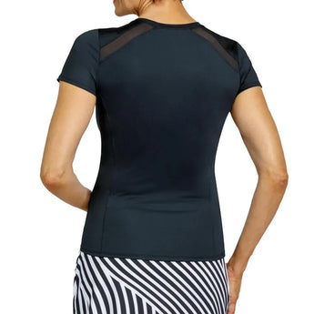 Women's Lorenia Short Sleeve Tennis Top-Apparel-Tail-TX2967-B-B-Tennis Express
