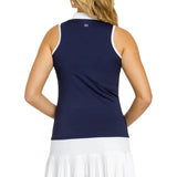 Women's Sakura Tennis Tank Navy Blue-Apparel-Tail-TX3064-5348S25-1-Tennis Express