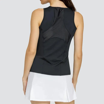 Women's Eudora Tennis Tank Onyx-Apparel-Tail-TX3151-9007F24-1-Tennis Express