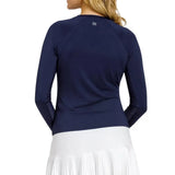 Women's Legend Long Sleeve Tennis Raglan Navy Blue-Apparel-Tail-TX3160-5348S25-2-Tennis Express