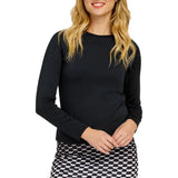 Women's Legend Long Sleeve Tennis Raglan Onyx-Apparel-Tail-TX3160-9008S25_4bf86268-64af-42d5-9dd1-0a4726d63b6a-Tennis Express