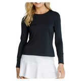 Women's Gastonia Long Sleeve Tennis Top Onyx-Apparel-Tail-TX3203-9009F25-Tennis Express