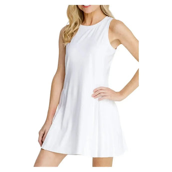 Women's Sinaya Tennis Dress Chalk-Apparel-Tail-TX3204-1209F25-1-Tennis Express