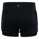 Women's Lulie 4 Inch Tennis Short Onyx-Apparel-Tail-TX6129-9002B-2-Tennis Express
