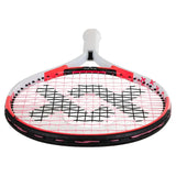 Juniors' Revolution 23 Prestrung Tennis Racquet White and Hot Pink-Racquets-Volkl-V10J23-4-Tennis Express