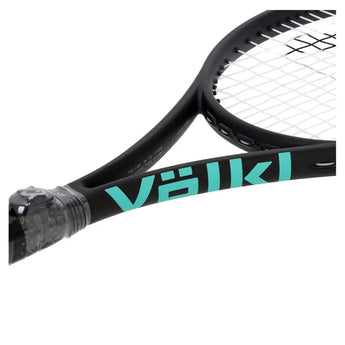 Team Speed Prestrung Tennis Racquet Black and Turquoise-Racquets-Volkl-V12603-4-Tennis Express