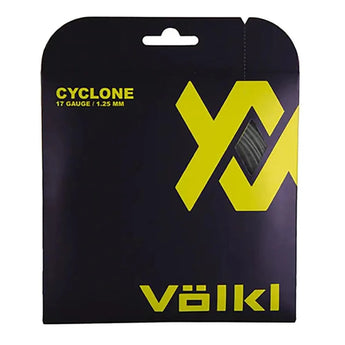 Cyclone 17g Tennis String Graphite-Strings-Volkl-V24401-SET-Tennis Express