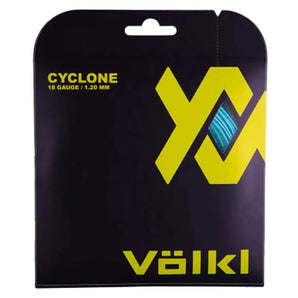 Cyclone 18g Tennis String Neon Blue-Strings-Volkl-V24408-SET-Tennis Express