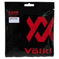 V-Icon Crystal 17g Tennis String Clear,Strings,Volkl,,,Tennis Express,V26002-SET-1