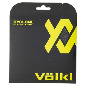 Cyclone 15L Tennis String Black-Strings-Volkl-V29901SET-Tennis Express