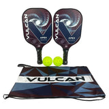 Apex Pickleball Paddle Set-Racquets-Vulcan-V2PKAPEX-RED-1-Tennis Express