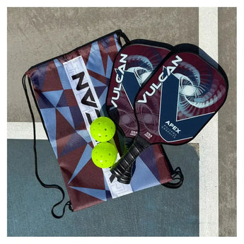 Apex Pickleball Paddle Set-Racquets-Vulcan-V2PKAPEX-RED-5-Tennis Express