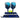 Volley Pickleball Paddle Set-Racquets-Vulcan-V2PKVOL-BLU-1-Tennis Express