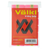 V-Dry Tennis Overgrip 12 Pack Pink-Accessories-Volkl-V30222-1-Tennis Express