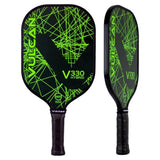 V330 Hybrid Pickleball Paddle-Racquets-Vulcan-V330-lime-2-Tennis Express