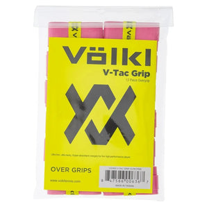 V-Tac Tennis Overgrip 12 Pack Pink-Accessories-Volkl-V33465-1-Tennis Express