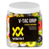 V-Dry 70 Piece Overgrip Jar-Accessories-Volkl-V34070-Tennis Express