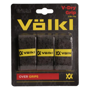 V-Dry 3-Pack,Racquet Accessories,Volkl,Charcoal,,Tennis Express,V3556-3PK