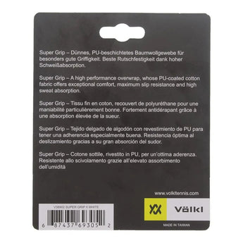 Super Grip II 3 Pack Tennis Overgrip White-Accessories-Volkl-V38902__01-Tennis Express