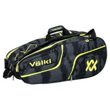 Tour Zebra Mega 12 Pack Tennis Bag Black and Neon Yellow-Bags-Volkl-V714441-_1_39dbc32e-9e64-4a21-aa23-f1565af411ca-Tennis Express
