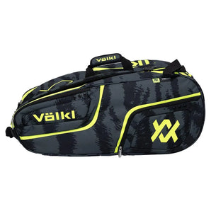 Tour Zebra Mega 12 Pack Tennis Bag Black and Neon Yellow-Bags-Volkl-V714441-_2_519e85ed-8b67-43db-8aa1-79a9874513b8-Tennis Express