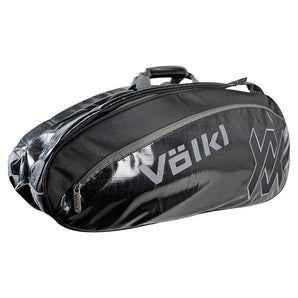 Primo Mega 12 Pack Tennis Bag Black and Charcoal-Bags-Volkl-V72001-11-Tennis Express