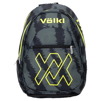Tour Zebra Tennis Backpack Black and Neon Yellow-Bags-Volkl-V74443-_1-Tennis Express