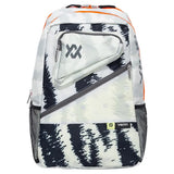 Tour Zebra Euro Tennis Backpack Black and Neon Yellow-Bags-Volkl-V74453-_1-Tennis Express