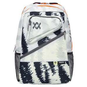 Tour Zebra Euro Tennis Backpack Black and Neon Yellow-Bags-Volkl-V74453-_1-Tennis Express