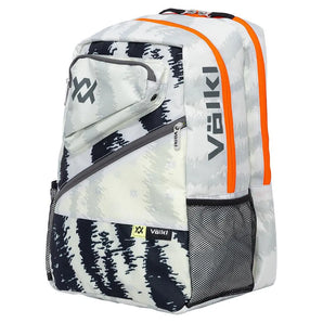 Tour Zebra Euro Tennis Backpack Black and Neon Yellow-Bags-Volkl-V74453-_2-Tennis Express