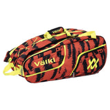 Tour Zebra Mega 12 Pack Tennis Bag Lava Red and Black-Bags-Volkl-V74461-_1-Tennis Express