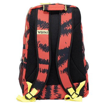 Tour Zebra Euro Tennis Backpack Lava Red and Black-Bags-Volkl-V74463-_3_-2-Tennis Express