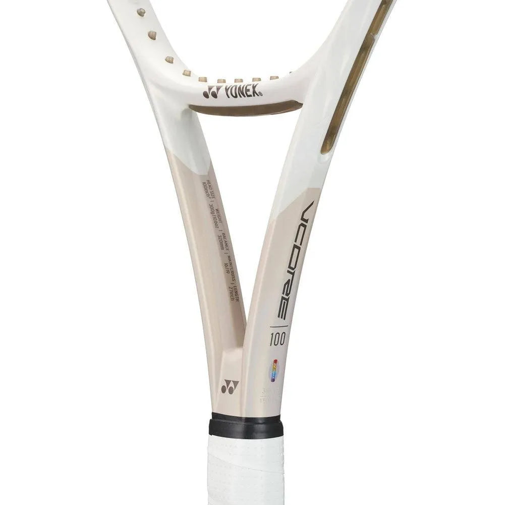 Yonex VCORE 100L 7th Gen Sand Beige Tennis Racquet – Tennis Express