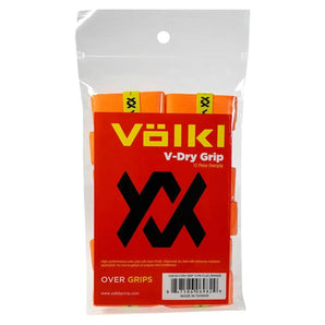 V Dry Tennis Overgrip 12 Pack-Accessories-Volkl-VDRY12PK-org-1-Tennis Express
