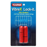 Locking Tennis Dampeners Red-Accessories-Tourna-VIB-LOK-R1-Tennis Express