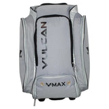 VMAX Roller Pickleball Backpack Grey and Black-Bags-Vulcan-VMAXRB-GRYBLK-2-3-[Sku]-Tennis Express