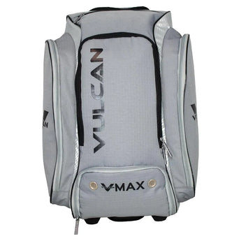 VMAX Roller Pickleball Backpack Grey and Black-Bags-Vulcan-VMAXRB-GRYBLK-2-3-[Sku]-Tennis Express