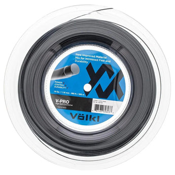 V-Pro Tennis String Reel Black-Strings-Volkl-VPROBKR-Tennis Express