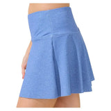 Women's Varsity Tennis Skort-Apparel-Bobbe-VS-U25-Blu2-Tennis Express