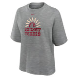 Women's Cotton Short Sleeve Boxy Tennis Tee-Apparel-Nike-W11122IW-S25-06G-1-3-[Sku]-Tennis Express