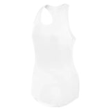 Women's Hailey Racer Tennis Tank-Apparel-Duc-W2206-TEAM-White-610011Tennis Express