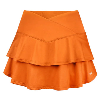 Women's Elevate Cross-Over Flounce Tennis Skort-Apparel-Duc-W2209-TEAM-O-610083Tennis Express