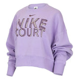 Women's Paris Phoenix Fleece Tennis Crew-Apparel-Nike-W33302-U25-lil-Tennis Express
