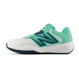 Women's 696v6 B Width Tennis Shoes White and Deep End,Footwear,New Balance,,,Tennis Express,W6963HBB_4
