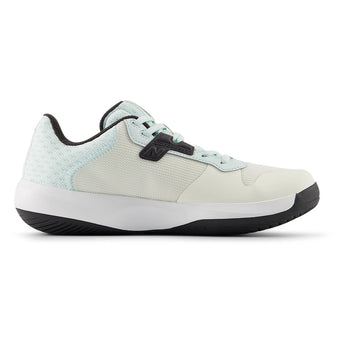 Women's 696v6 B Width Tennis Shoes Sea Salt and Glint Blue-Footwear-New Balance-W6963VZB-1-Tennis Express