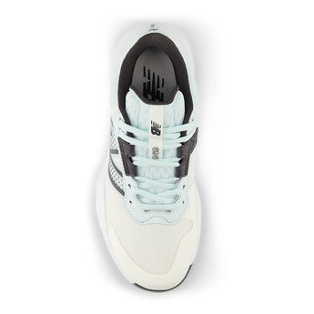 Women's 696v6 B Width Tennis Shoes Sea Salt and Glint Blue-Footwear-New Balance-W6963VZB-3-Tennis Express
