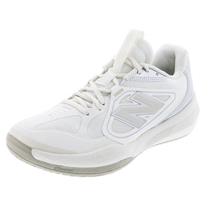 Women's FuelCell 796v5 B Width Tennis Shoes Sea Salt and Metallic Silver 877 C-Footwear-New Balance-W7967H3Bcopy-Tennis Express