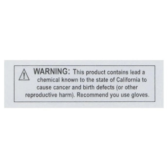 Unique Lead Tape-Accessories-Tourna-WARNING-LEAD-Tennis Express